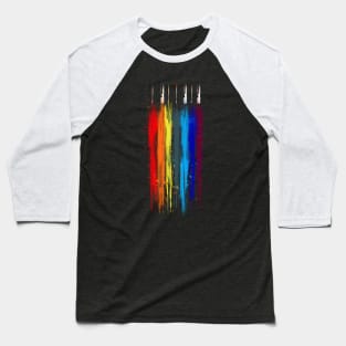Paint abstract Baseball T-Shirt